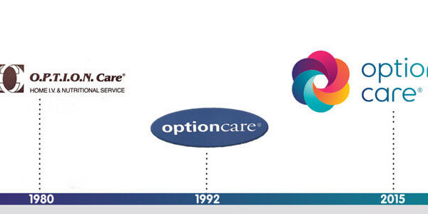 Option Care 徽标的历史
